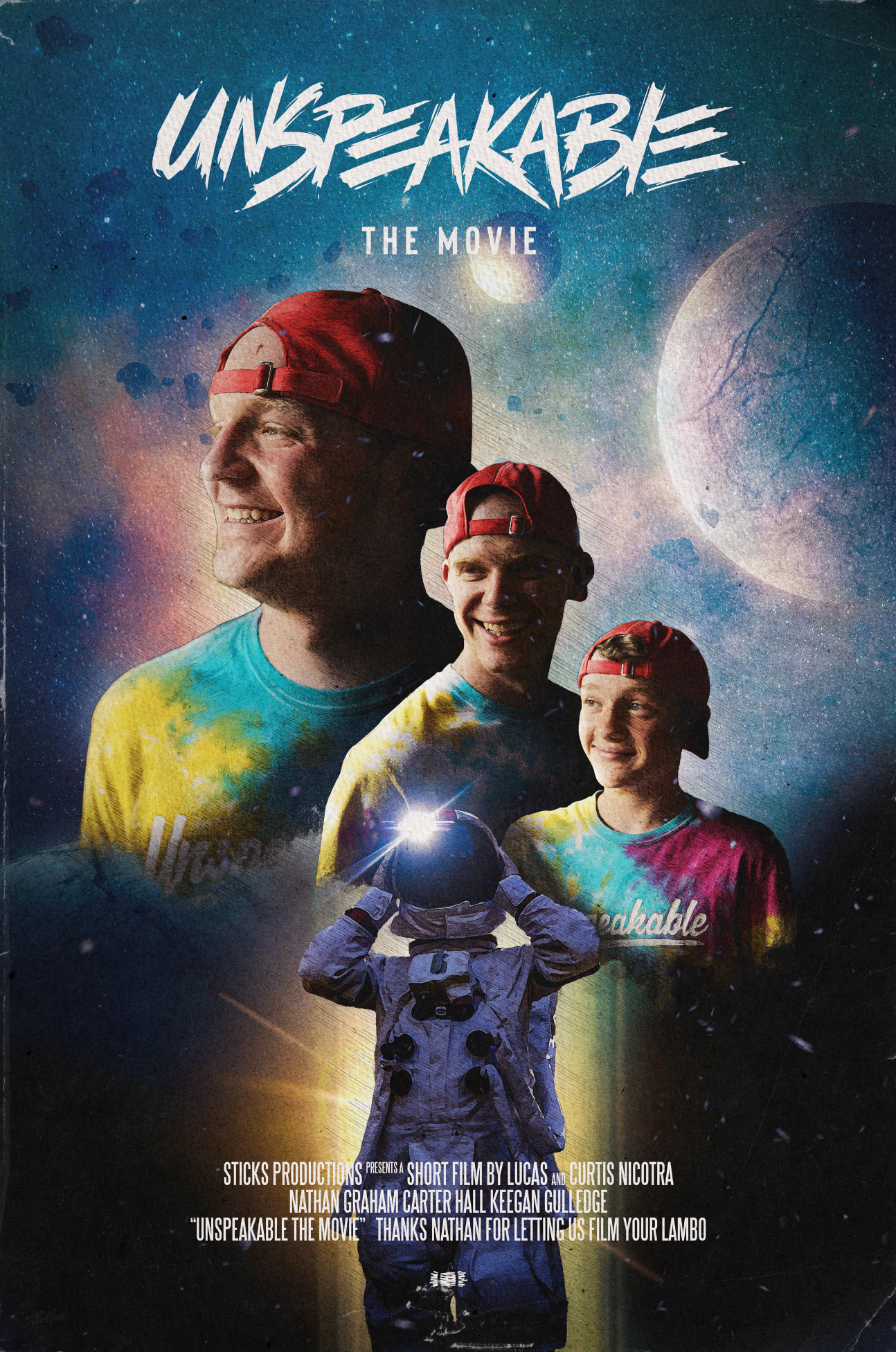 Ultimate Unspeakable Movie Poster Space – Sticks Productions